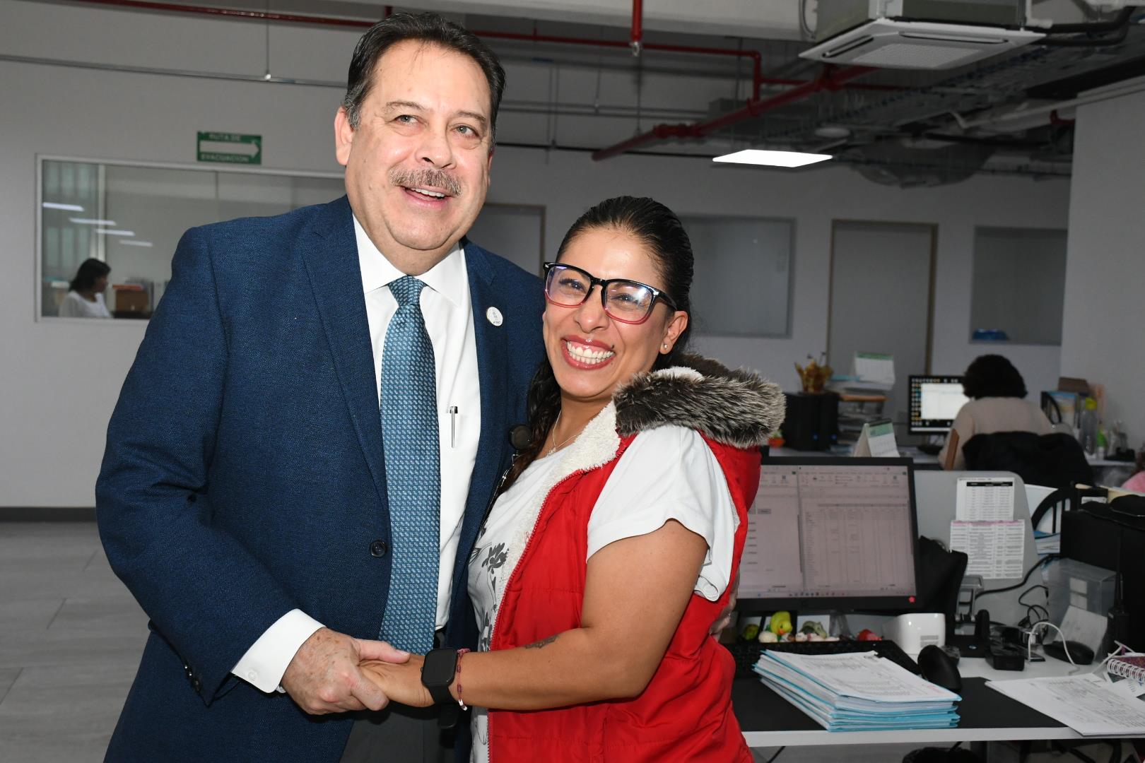 Saludamos a nuestras compañeras y compañeros que laboran en la Subdirección de Personal